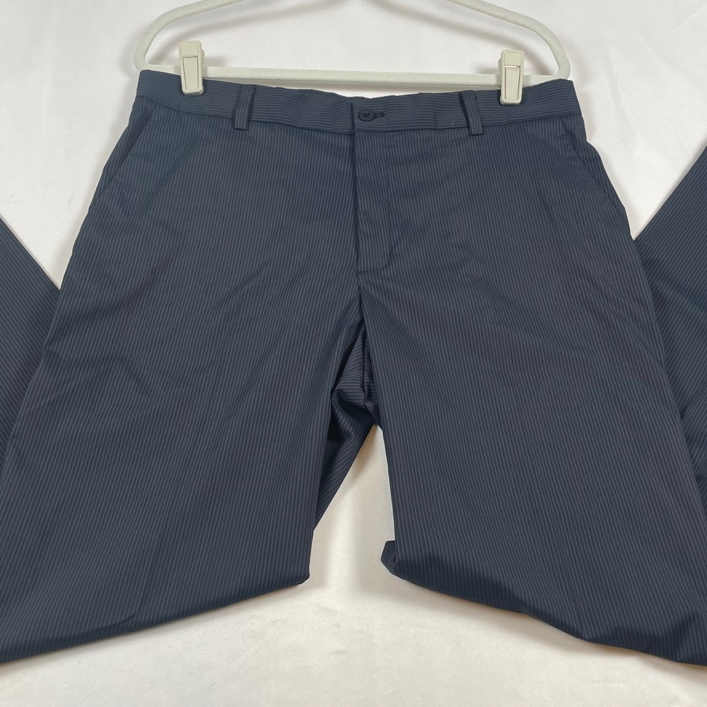 Nike Golf Dri-FIT Pinstripe Dress Pants Trousers Lightweight 34x32